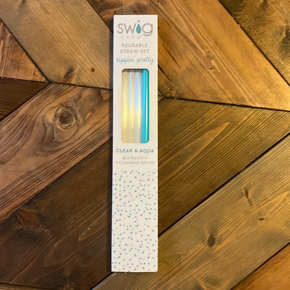 Swig life reusable straw set “sippin’ pretty”